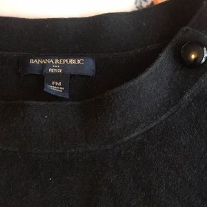 Black banana republic 3/4 sleeved sweater